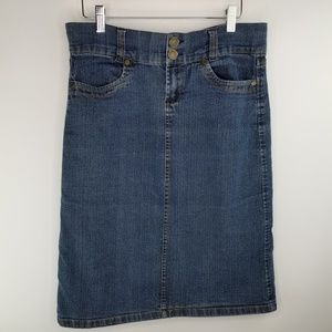 Exclusive Denim Pencil Skirt Sz 11/12